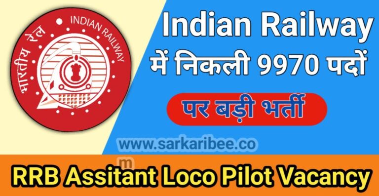RRB Railway ALP Recruitment 2025